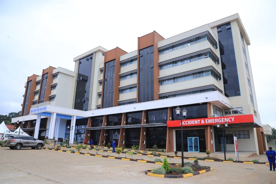 File image of the Kerugoya Referral Hospital modern complex.